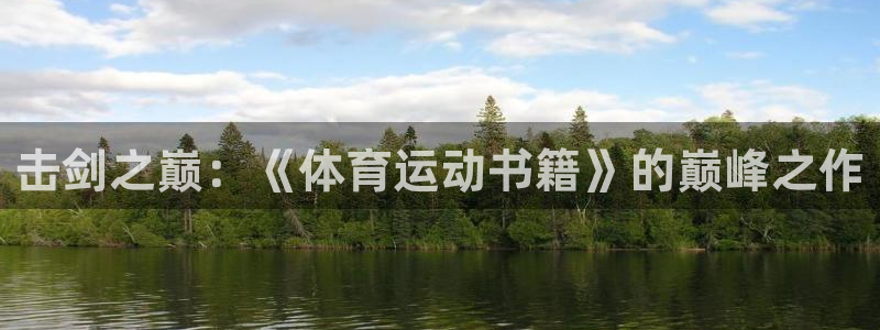 意昂代理注册官网入口：击剑之巅：《体育运动书籍》的巅峰之作